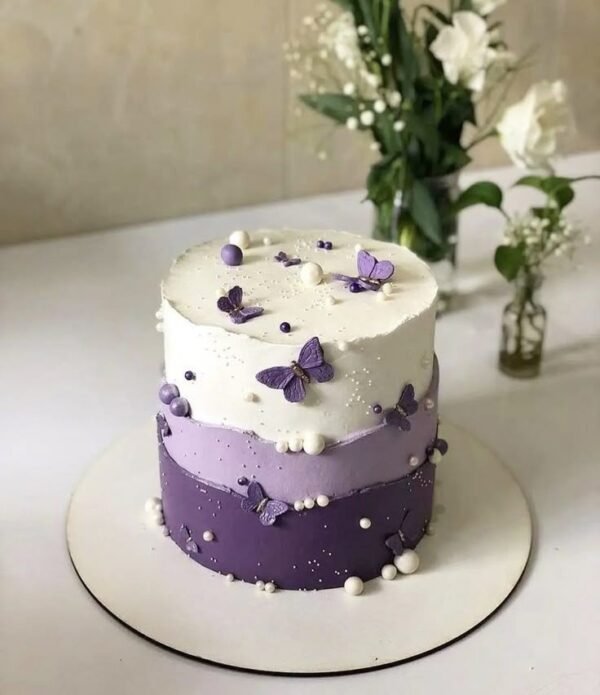 Lavender Bliss (lavender vanilla) Rashiya Delights | Customize cake available in Islamabad and Rawalpindi only